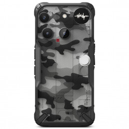 „Ringke Fusion X“ dėklas, skirtas „Nothing Phone 3“ – pilkas ir juodas