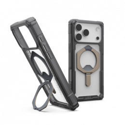 UAG Plasma XTE MagSafe dėklas, skirtas iPhone 17 Pro Max – titano spalvos