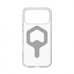 UAG Plyo MagSafe dėklas, skirtas iPhone 17 Pro Max – skaidraus sidabro spalvos