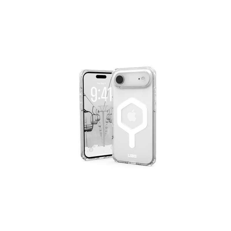 UAG Plyo MagSafe dėklas, skirtas „iPhone Air“ – skaidrus ir baltas