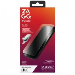 ZAGG Invisibleshield Glass Elite grūdintas stiklas iPhone Air