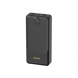 Dudao K10 išorinė baterija 10000mAh 2.4A 2 x USB-A - juoda