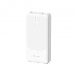 Dudao K10 išorinė baterija 10000mAh 2.4A 2 x USB-A - balta