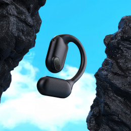 OWS Dudao U4A Bluetooth 5.3 IPX5 verslo ausinės - juodos