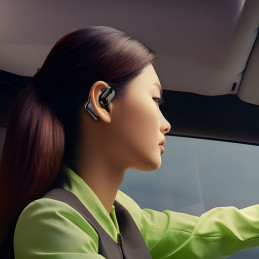 OWS Dudao U4A Bluetooth 5.3 IPX5 verslo ausinės - juodos