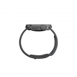 NUOSTABUS „Amazingthing Titan Pro“ metalinis dėklas, skirtas „Apple Watch 11“ (46 mm), aliuminis – juodas