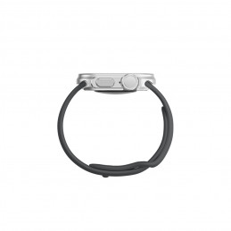 NUOSTABUS „Titan Pro“ metalinis dėklas, skirtas „Apple Watch 11“ (46 mm), aliuminis – sidabrinis