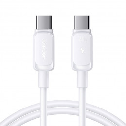 „Joyroom S-A14“ USB-C laidas – USB-C 60W 1,2 m – baltas