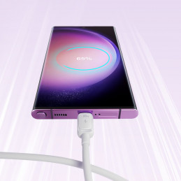 „Joyroom S-A14“ USB-C laidas – USB-C 60W 1,2 m – baltas