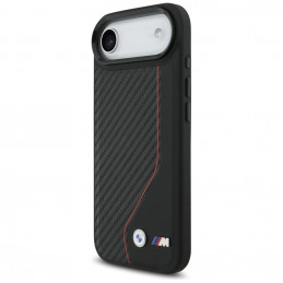 BMW M Carbon Line ir logotipo MagSafe dėklas, skirtas iPhone Air – raudonas