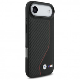 BMW M Carbon Line ir logotipo MagSafe dėklas, skirtas iPhone Air – raudonas