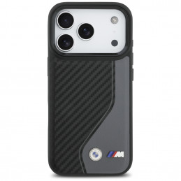 BMW M Carbon logotipo „MagSafe“ dėklas, skirtas iPhone 17 Pro – grafito spalvos