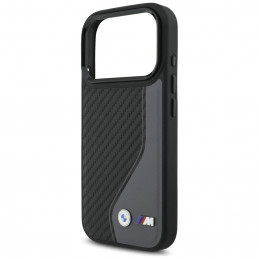 BMW M Carbon logotipo „MagSafe“ dėklas, skirtas iPhone 17 Pro – grafito spalvos