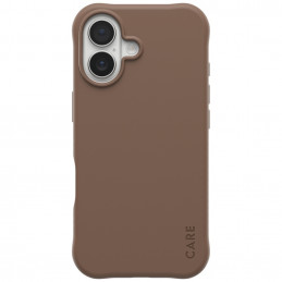 „CARE by PanzerGlass“ madingas „Samba MagSafe“ dėklas, skirtas „iPhone 17“ – rudas