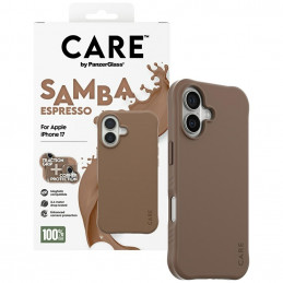 „CARE by PanzerGlass“ madingas „Samba MagSafe“ dėklas, skirtas „iPhone 17“ – rudas