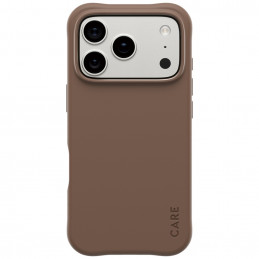 „CARE by PanzerGlass“ madingas „Samba MagSafe“ dėklas, skirtas „iPhone 17 Pro“ – rudas