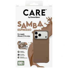 „CARE by PanzerGlass“ madingas „Samba MagSafe“ dėklas, skirtas „iPhone 17 Pro Max“ – rudas