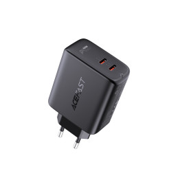 Acefast sieninis įkroviklis 2x USB Type C 40W, PPS, PD, QC 3.0, AFC, FCP balta (A9 balta)