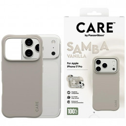 „CARE by PanzerGlass“ madingas „Samba MagSafe“ dėklas, skirtas „iPhone 17 Pro“ – pilkas
