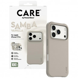 „CARE by PanzerGlass“ madingas „Samba MagSafe“ dėklas, skirtas „iPhone 17 Pro“ – pilkas