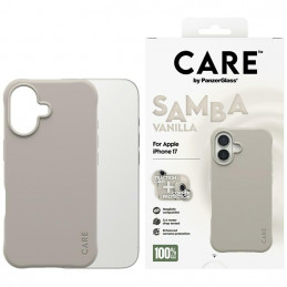 „CARE by PanzerGlass“ madingas „Samba MagSafe“ dėklas, skirtas „iPhone 17“ – pilkas