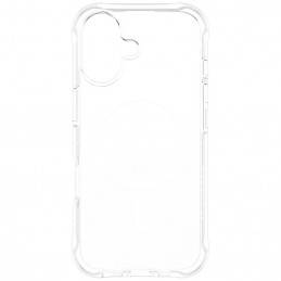 „CARE by PanzerGlass“ madingas „Samba“ dėklas su baltu „MagSafe“, skirtas „iPhone 17“ – permatomas