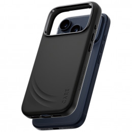 „CARE by PanzerGlass“ „Feature FLOW MagSafe“ dėklas, skirtas „iPhone 17 Pro“ – juodas