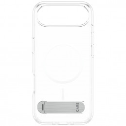„CARE by PanzerGlass“ apsauginis dėklas su atramėle, skirtas „iPhone Air“ – skaidrus