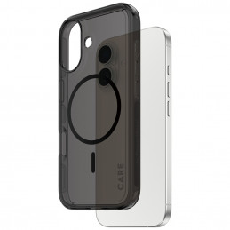 „CARE by PanzerGlass“ flagmaninis „Urban Explorer“ dėklas su juodu „MagSafe“, skirtas „iPhone 17“ – juodas