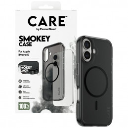 „CARE by PanzerGlass“ flagmaninis „Urban Explorer“ dėklas su juodu „MagSafe“, skirtas „iPhone 17“ – juodas