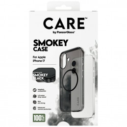 „CARE by PanzerGlass“ flagmaninis „Urban Explorer“ dėklas su juodu „MagSafe“, skirtas „iPhone 17“ – juodas