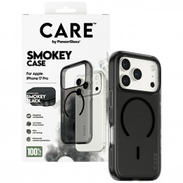 „CARE by PanzerGlass“ flagmaninis „Urban Explorer“ dėklas su juodu „MagSafe“, skirtas „iPhone 17 Pro“ – juodas