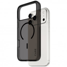 „CARE by PanzerGlass“ flagmaninis „Urban Explorer“ dėklas su juodu „MagSafe“, skirtas „iPhone 17 Pro Max“ – juodas