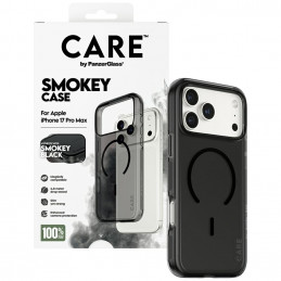 „CARE by PanzerGlass“ flagmaninis „Urban Explorer“ dėklas su juodu „MagSafe“, skirtas „iPhone 17 Pro Max“ – juodas