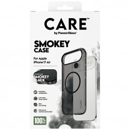 „CARE by PanzerGlass“ flagmano „Urban Explorer“ su juodu „MagSafe“ dėklu, skirtu „iPhone Air“ – juodas