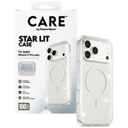 „CARE by PanzerGlass“ flagmaninis „Urban Explorer“ dėklas su baltu „MagSafe“, skirtas „iPhone 17 Pro Max“ – skaidrūs bli...