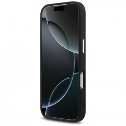 „Guess 4G Big 4G Classic“ logotipo dėklas, skirtas „iPhone 17 Pro Max“ – juodas