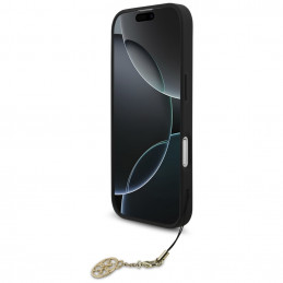 „Guess 4G Charms Collection“ „MagSafe“ dėklas, skirtas „iPhone 17“ – juodas