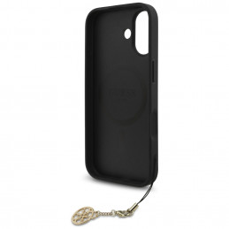 „Guess 4G Charms Collection“ „MagSafe“ dėklas, skirtas „iPhone 17“ – juodas