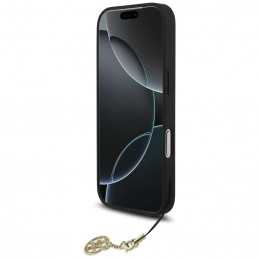 „Guess 4G Charms Collection“ „MagSafe“ dėklas, skirtas „iPhone 17 Pro“ – juodas