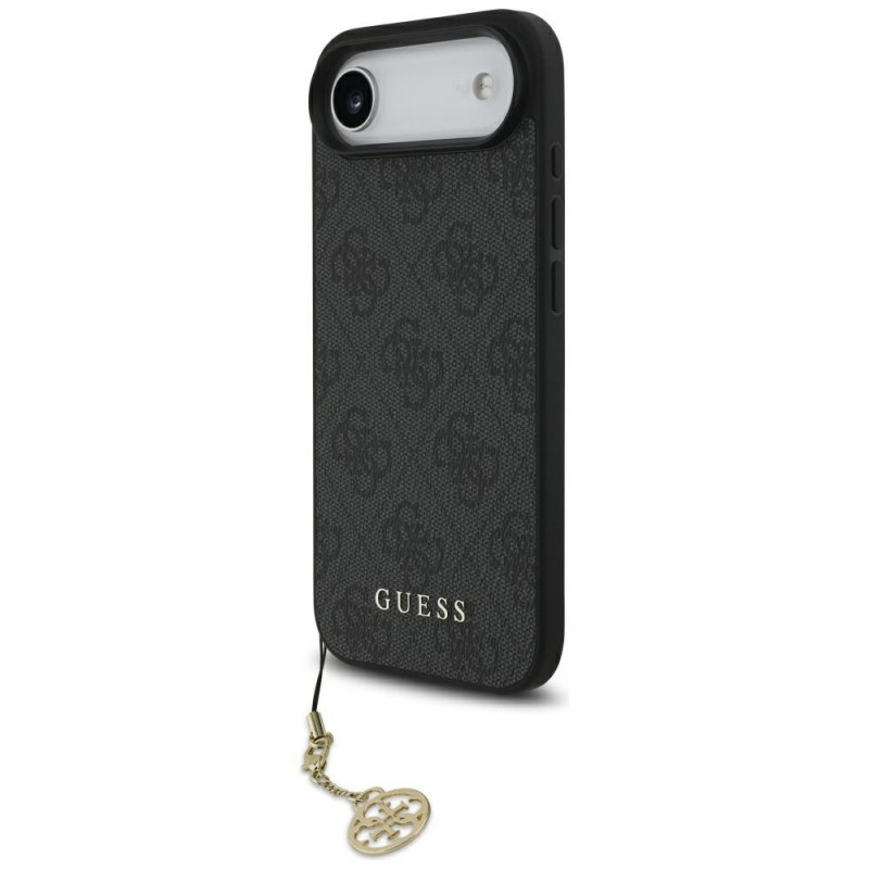 „Guess 4G Charms Collection“ „MagSafe“ dėklas, skirtas „iPhone Air“ – juodas