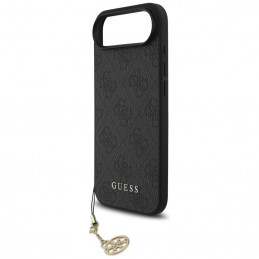 „Guess 4G Charms Collection“ „MagSafe“ dėklas, skirtas „iPhone Air“ – juodas