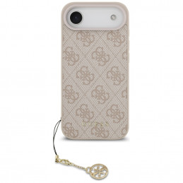 „Guess 4G Charms Collection“ „MagSafe“ dėklas, skirtas „iPhone Air“ – rožinis