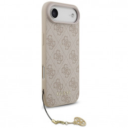 „Guess 4G Charms Collection“ „MagSafe“ dėklas, skirtas „iPhone Air“ – rožinis