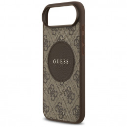 „Guess 4G Circle Classic Logo MagSafe“ dėklas, skirtas „iPhone Air“ – rudas