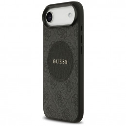 „Guess 4G Circle Classic Logo MagSafe“ dėklas, skirtas „iPhone Air“ – juodas