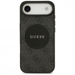 „Guess 4G Circle Classic Logo MagSafe“ dėklas, skirtas „iPhone Air“ – juodas