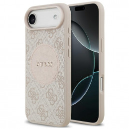 „Guess 4G Circle Classic Logo MagSafe“ dėklas, skirtas „iPhone Air“ – rožinis