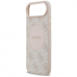 „Guess 4G Circle Classic Logo MagSafe“ dėklas, skirtas „iPhone Air“ – rožinis