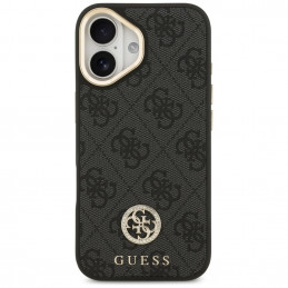 „Guess 4G Strass Logo MagSafe“ dėklas, skirtas „iPhone 17“ – juodas